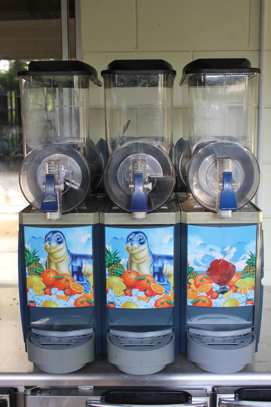 Triple Barrel Slushie Machine Get Slushed Nt 3085